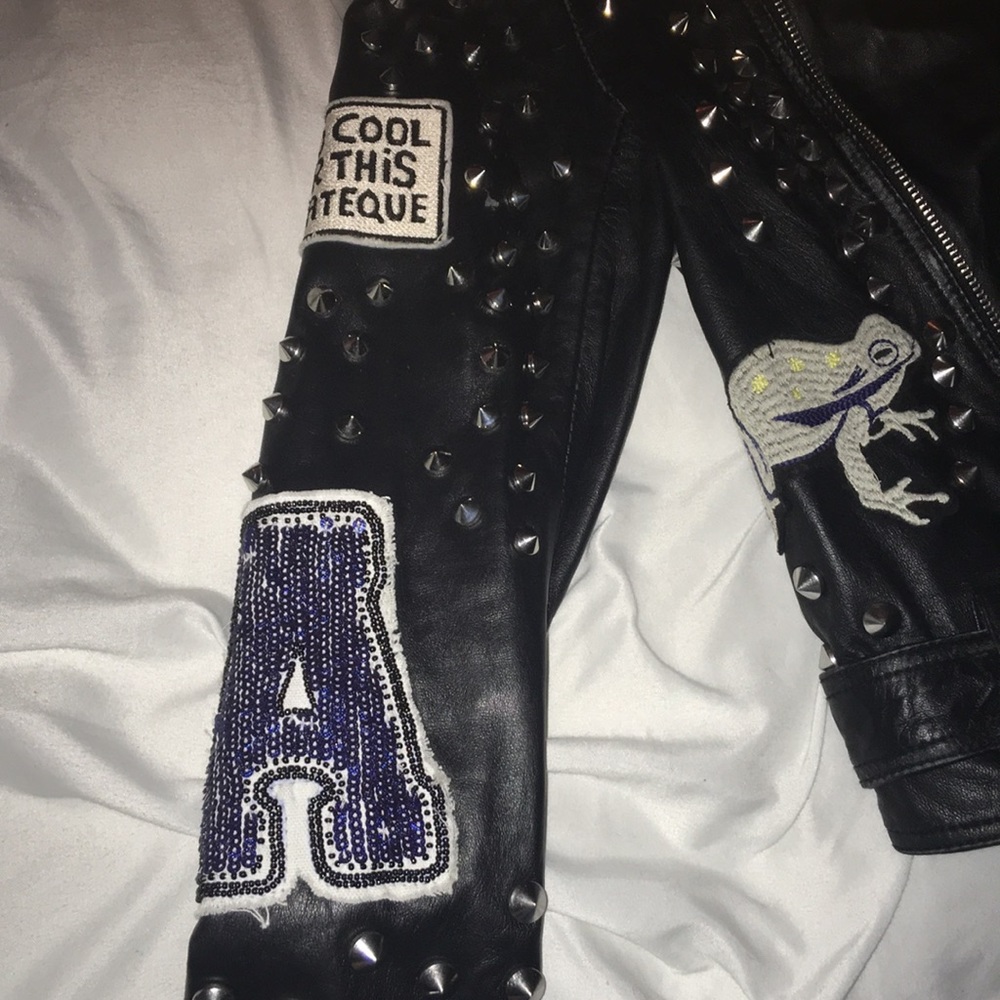 Sold out Zara spiked jacket - Picture 4 of 5
